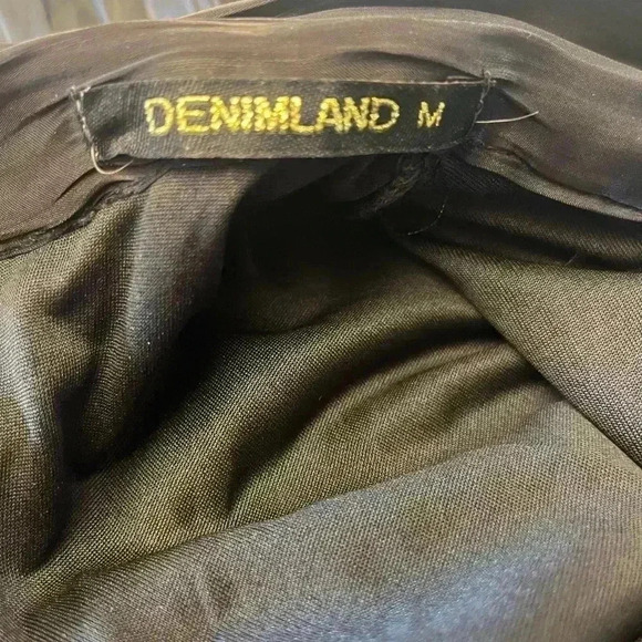 Denimland Satin Dress With Rhinestone Bow 🎀 - Picture 4 of 6